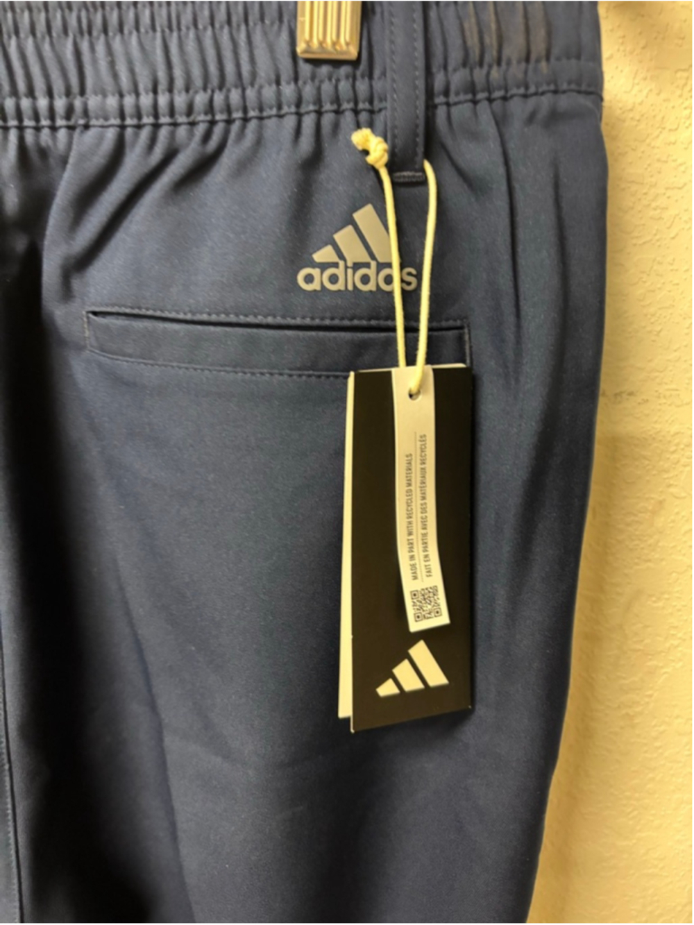 Boys Adidas Golf Shorts L Navy 14-15yr - Picture 5 of 6